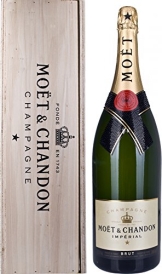 Moet & Chandon Brut Imperial Glamour Edition Doppelmagnum in Holzkiste (1 x 3 l) - 1